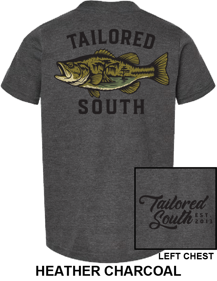 TS027Y - Bass - Heather Charcoal