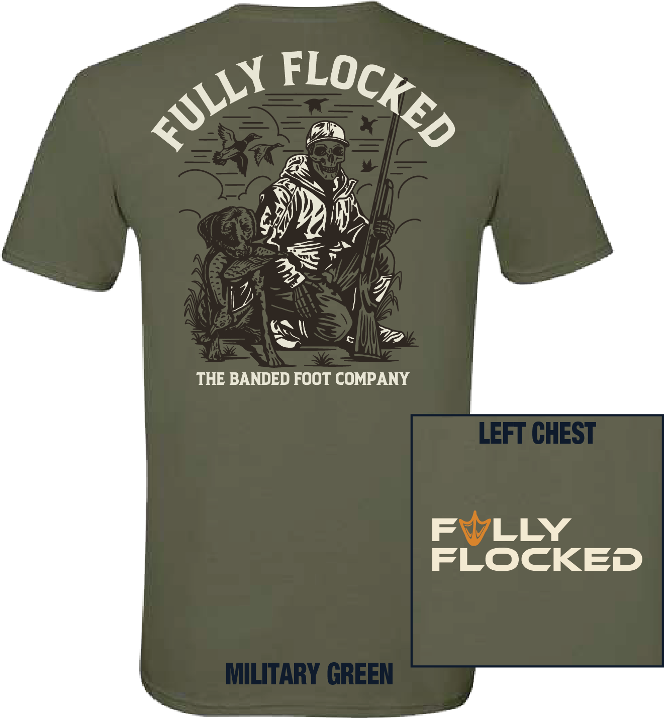 FFS9 - Skeleton - Military Green