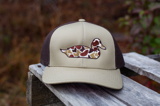 FF23 - Camo Duck Decoy - Khaki/Brown