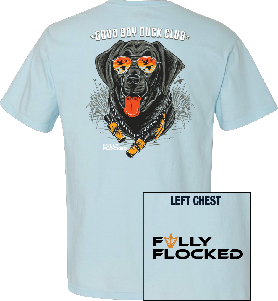 FFS8 - Dog Head - Light Blue