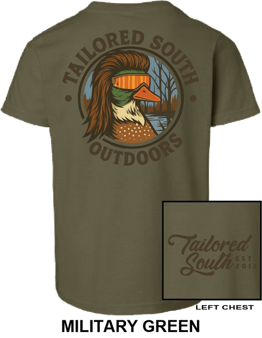 TS025Y - Mallard Mullet - Military Green