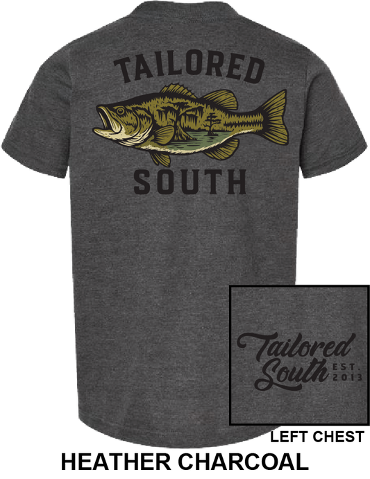 TS027Y - Bass - Heather Charcoal