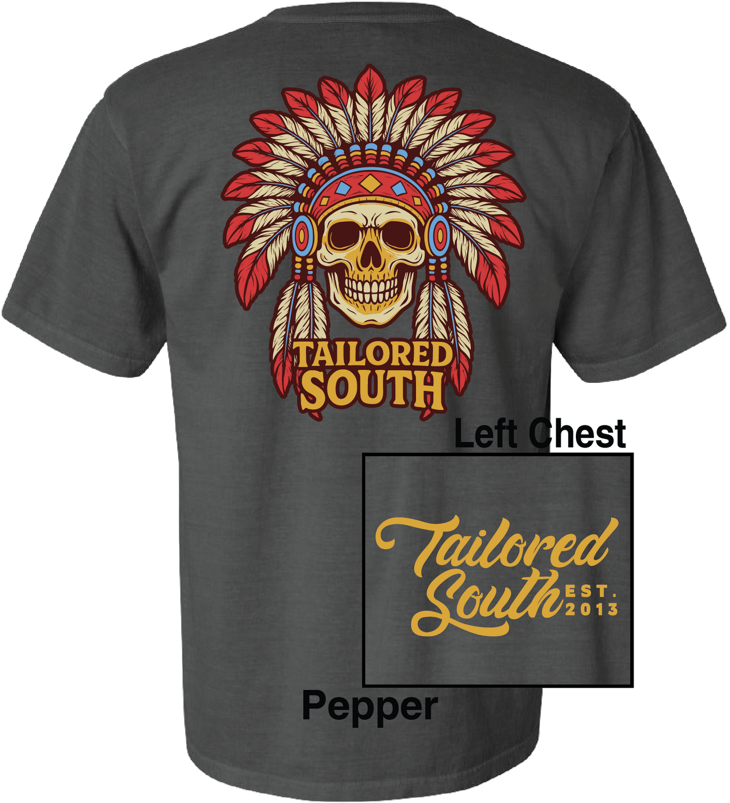 TS035 - Native Skull Pepper