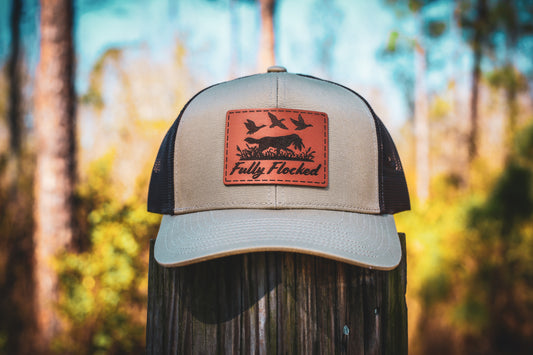 FF3 - Retriever Silhouette Patch - Khaki/Brown