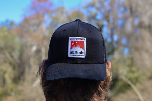 FF7 - Mallard Red Patch - Black